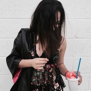 Floral print see through shirt 🌷🌼🌸